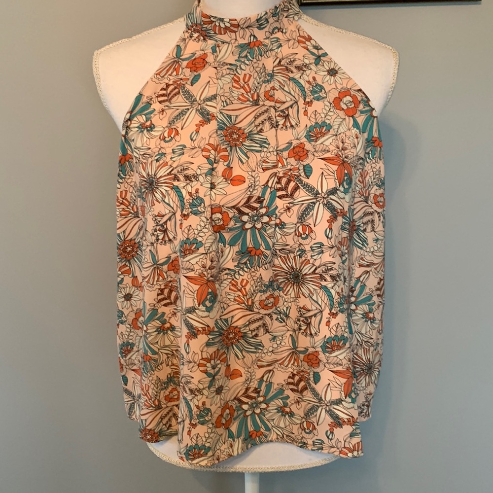 Paper Crane sleeveless blouse Size Small